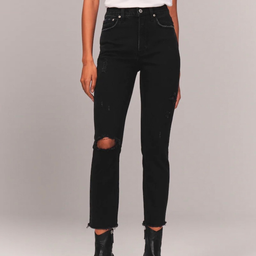 abercrombie mom jeans